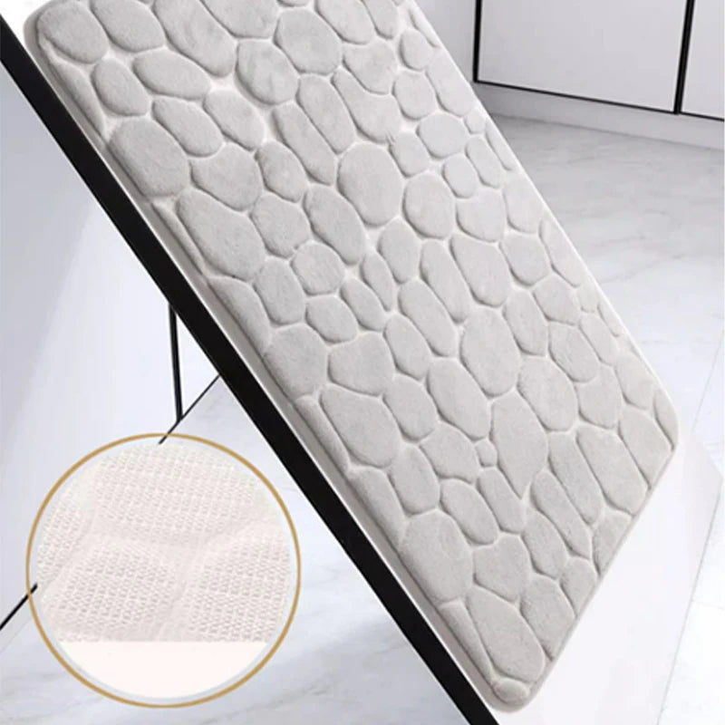 Bathroom Floor Mat Absorbent Floor Mat Bathroom Door Door Toilet Quick-drying Non-slip Carpet Door Mat Entry Mat